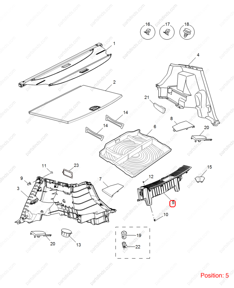 10256010|10256010 | Rear spoiler trim | MG parts | | | MG GS | PartsFinds