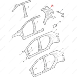 10270101SEPP|10270101SEPP | Fender Liner | MG parts | | | MG ZS | PartsFinds