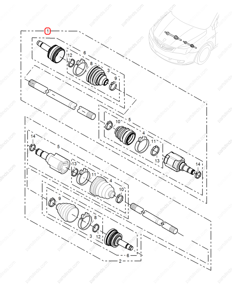 10279792|10279792 | Axle Shaft | MG parts | | | MG5 | MG350 | PartsFinds