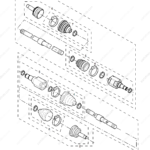 10296411|10296411 | Axle Shaft | MG parts | | | MG ZS | PartsFinds