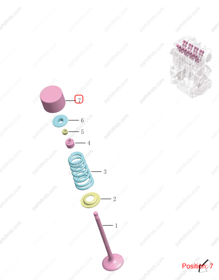 1030042000|1030042000 | Valve push rod | GEELY parts | 5500001392 | 5500001392 | Tugella | PartsFinds