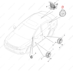 10308423|10308423 | Tailgate speaker | MG parts | | | MG HS | MG6 | PartsFinds