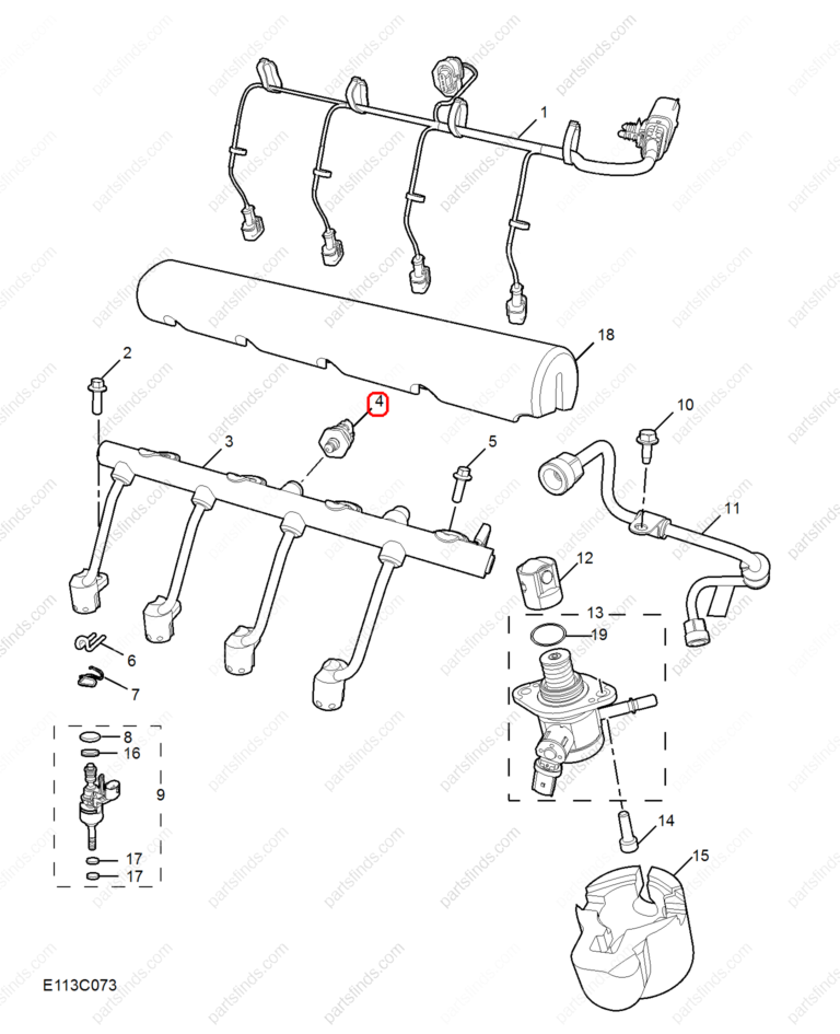 10315523|10315523 | Fuel pressure sensor | MG parts | | | MG HS | MG5 | MG GT | PartsFinds