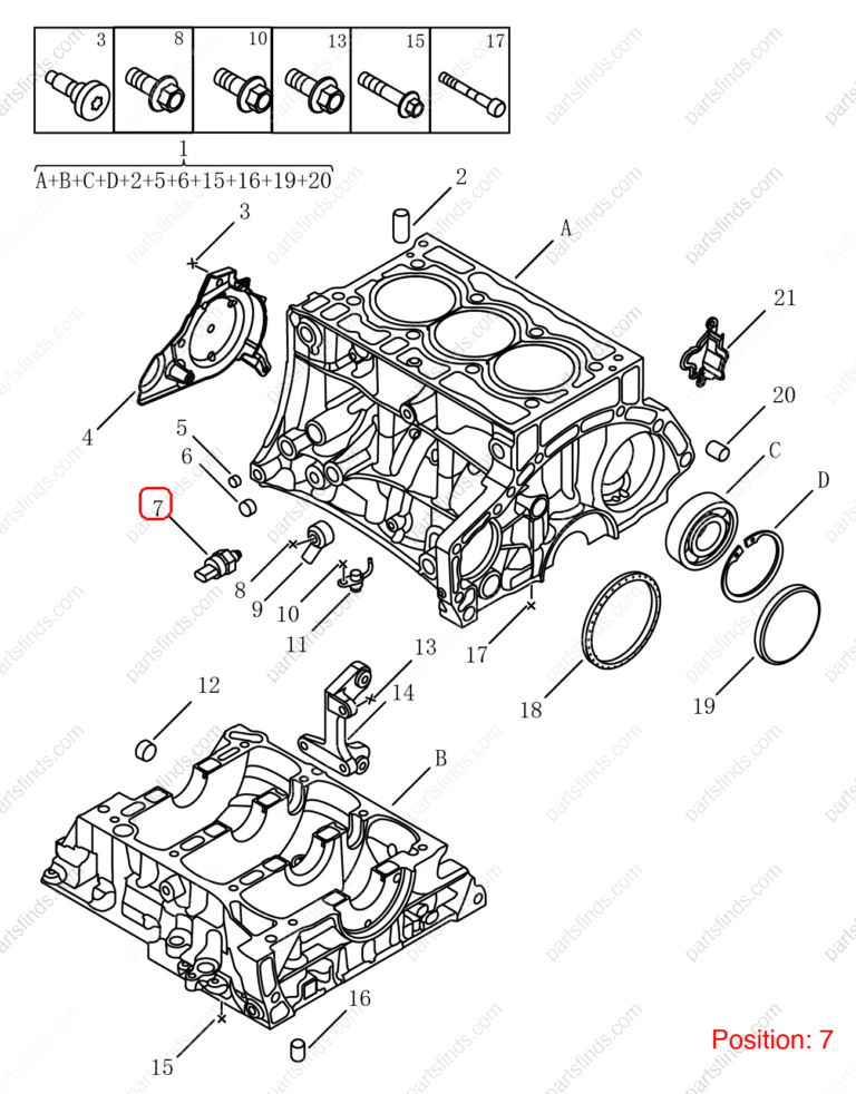 1033030900|1033030900 | Engine oil pressure sensor | GEELY parts | 32242805 | 32242805 | Coolray | Tugella | PartsFinds