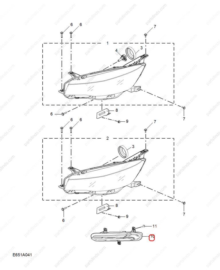 10358981|10358981 | Turn signal light | MG parts | | | MG6 | PartsFinds