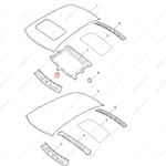 10363438SEPP|10363438SEPP | Roof beam | MG parts | | | MG6 | PartsFinds