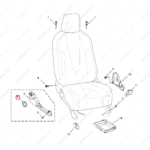 10364544ESC|10364544ESC | Seat adjustment handle | MG parts | | | PartsFinds