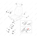 10369474PHD|10369474PHD | Seat adjustment handle | MG parts | | | RX5 | MG6 | PartsFinds
