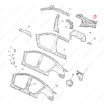 10370577SEPP|10370577SEPP | Fender Liner | MG parts | | | MG5 | PartsFinds