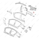 10370581SEPP|10370581SEPP | Fender Liner | MG parts | | | MG5 | PartsFinds