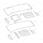 10372207SEPP|10372207SEPP | PANORAMIC SUNROOF REAR SECTION REPAIR KIT | MG parts | | | MG5 | PartsFinds