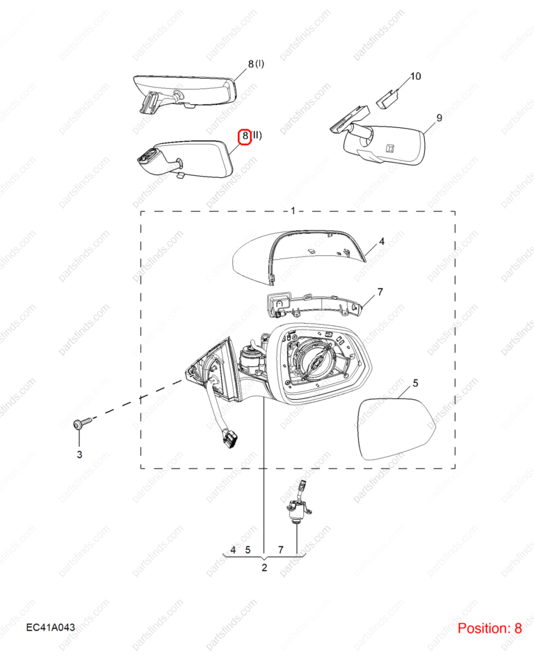 10377729|10377729 | Interior mirror | MG parts | | | RX5 | MG HS | PartsFinds