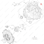 10393078|10393078 | Transmission housing | MG parts | | | MG GS | PartsFinds