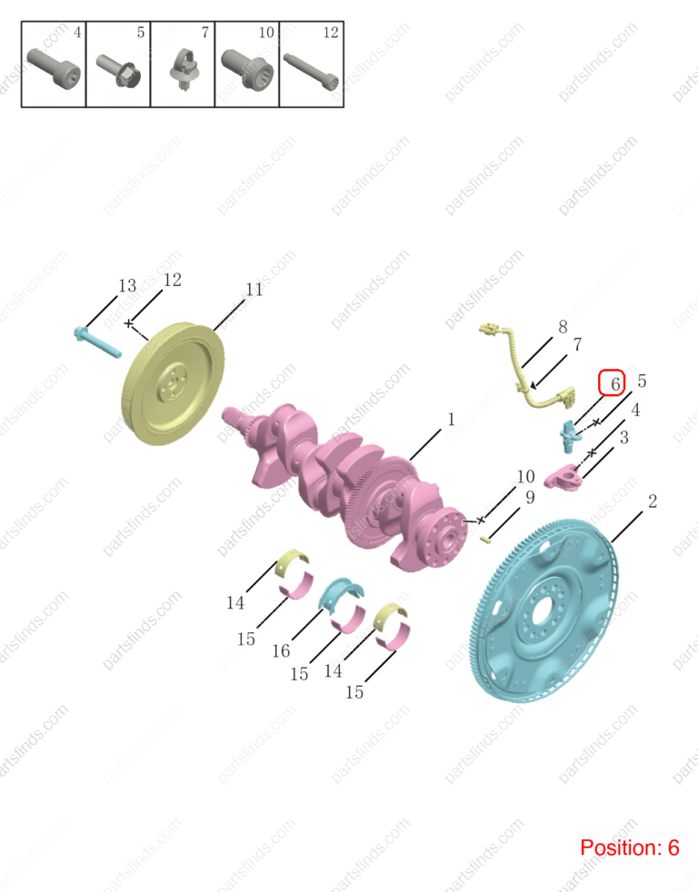 1040036000|1040036000 | Crankshaft position sensor | GEELY parts | 31342468 | 31342468 | Tugella | PartsFinds