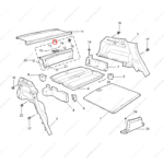10402003NBC|10402003NBC | Rear spoiler trim | MG parts | | | MG HS | PartsFinds