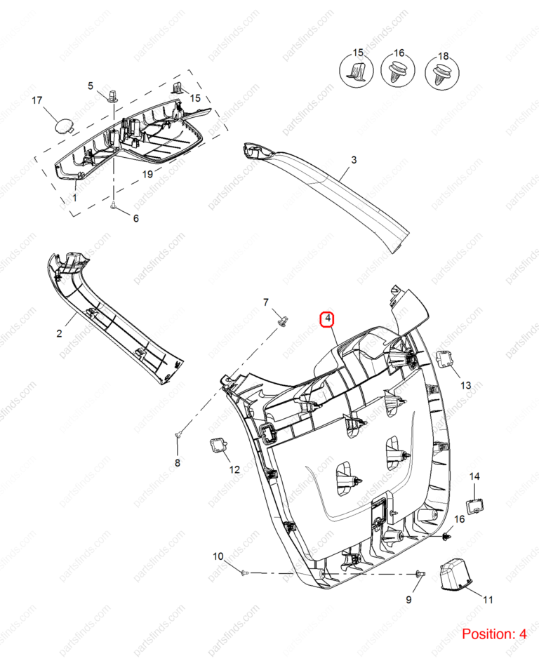 10402041|10402041 | Tailgate trim panel | MG parts | | | MG GS | PartsFinds