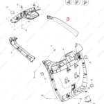 10402043|10402043 | Tailgate trim panel | MG parts | | | MG GS | PartsFinds