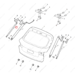 10403877|10403877 | Tailgate Lift Support | MG parts | | | MG HS | PartsFinds