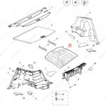 10406880ASA|10406880ASA | Luggage compartment miscellaneous box | MG parts | | | MG GS | RX5 | PartsFinds