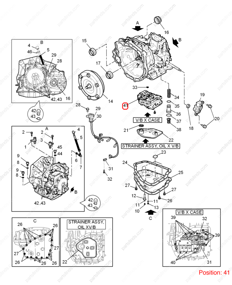 10417705|10417705 | Transmission valve body | MG parts | | | MG350 | PartsFinds