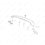 10420530SPRP|10420530SPRP | Tailgate spoiler | MG parts | | | MG HS | PartsFinds