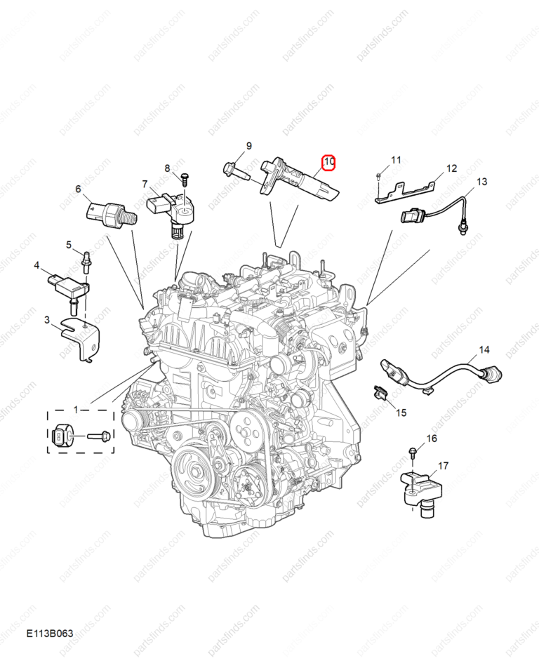 10423989|10423989 | Crankshaft position sensor | MG parts | | | MG HS | MG5 | MG GT | PartsFinds