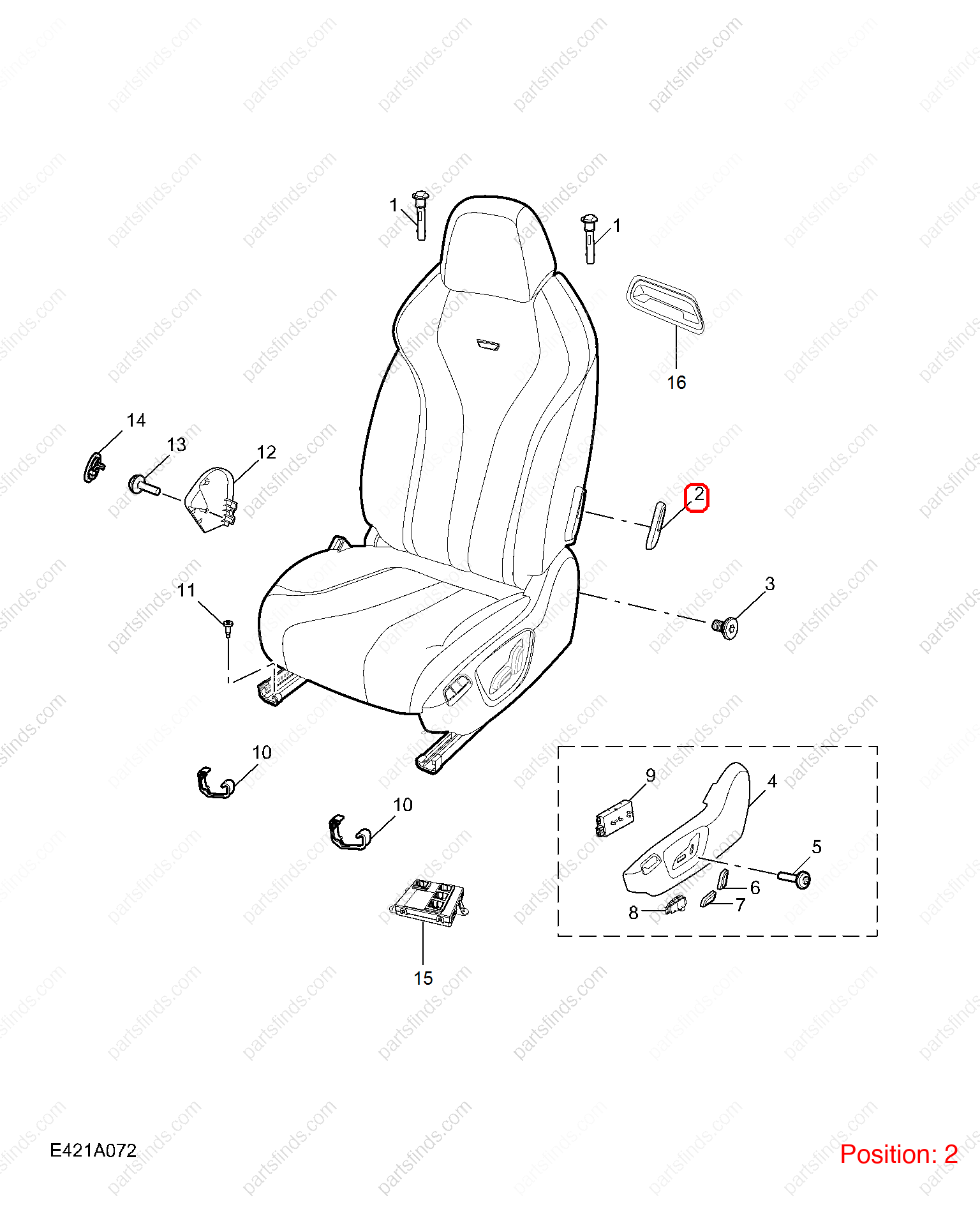 10442241PHD|10442241PHD | Seat adjustment handle | MG parts | | | RX8 | MG6 | PartsFinds 10442241PHD|10442241PHD | Seat adjustment handle | MG parts | | | RX8 | MG6 | PartsFinds