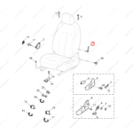 10442241PXD|10442241PXD | Seat adjustment handle | MG parts | | | MG6 | PartsFinds