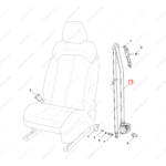 10447761|10447761 | Seat belt | MG parts | | | MG6 | PartsFinds