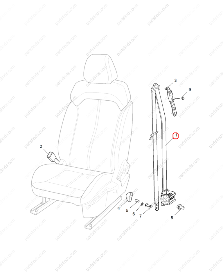 10447761|10447761 | Seat belt | MG parts | | | MG6 | PartsFinds