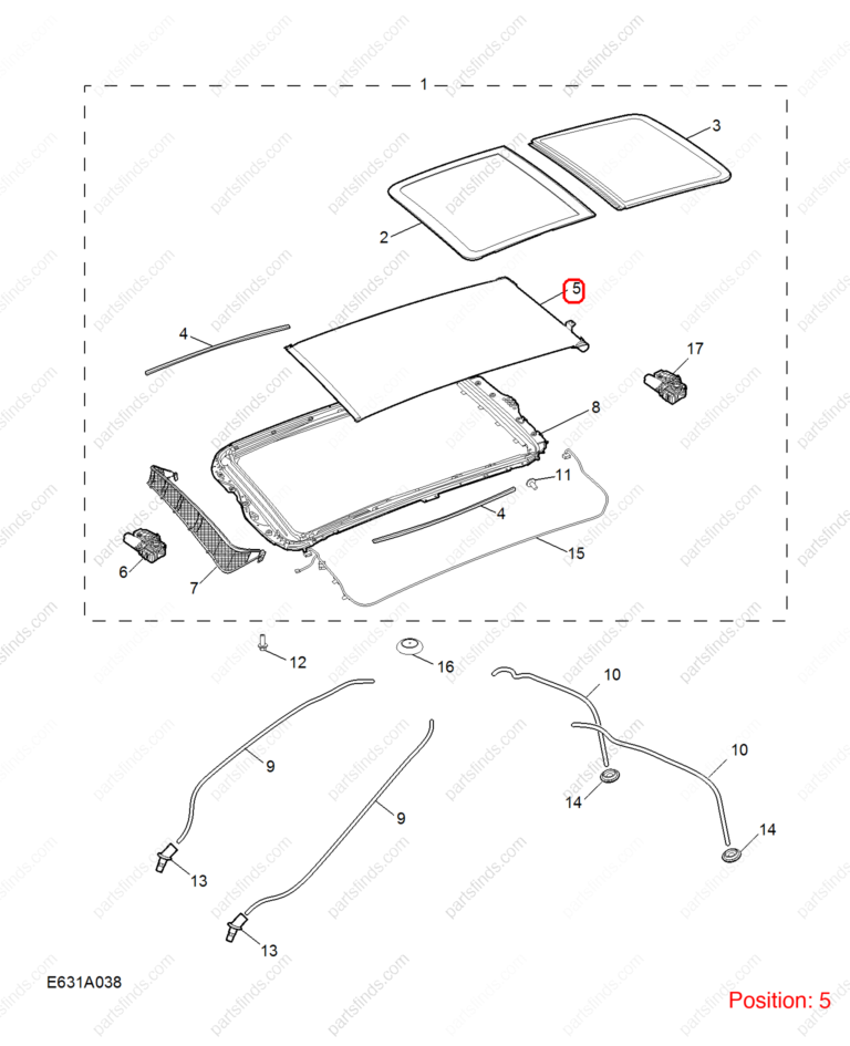 10453927PMC|10453927PMC | Sunroof sunshade | MG parts | | | MG HS | RX8 | PartsFinds