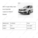 1048000100|1048000100 | Engine Timing Chain Cover Plate | GEELY parts | | | EC7 | Emgrand | PartsFinds