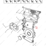 1048002700|1048002700 | Engine Timing Chain Cover Plate | GEELY parts | 1016055197 | 1016055197 | Emgrand GT | PartsFinds