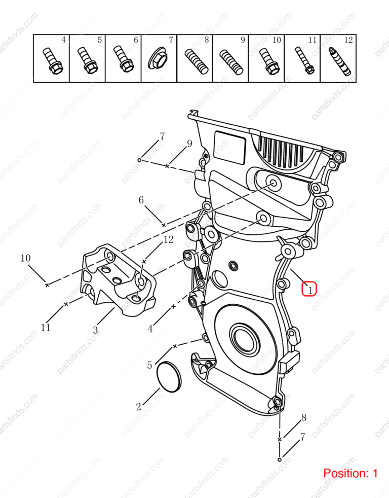 1048002700|1048002700 | Engine Timing Chain Cover Plate | GEELY parts | 1016055197 | 1016055197 | Emgrand GT | PartsFinds