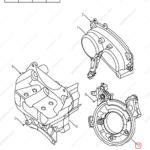 1048013400|1048013400 | Engine Timing Chain Cover Plate | GEELY parts | 31368520 | 31368520 | Coolray | PartsFinds