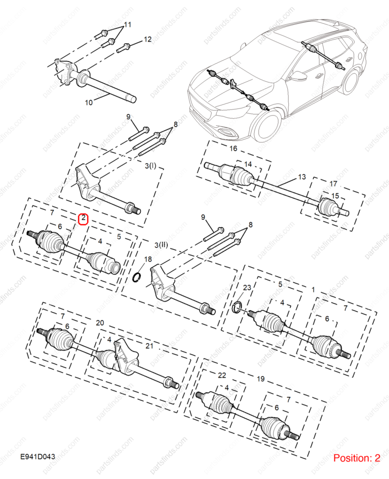 10486540|10486540 | Axle Shaft | MG parts | | | MG HS | PartsFinds
