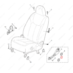 10500836ASA|10500836ASA | Seat adjustment handle | MG parts | | | MG350 | MG5 | PartsFinds