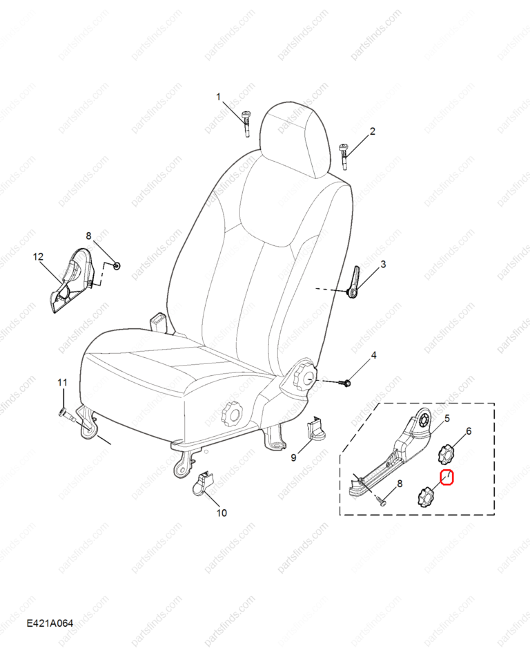 10500836ASA|10500836ASA | Seat adjustment handle | MG parts | | | MG350 | MG5 | PartsFinds