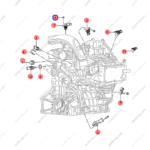 10509786-00|1050978600 | Intake air pressure sensor | BYD parts | 476ZQA-3611500 | 476ZQA3611500 | Song PLUS DM-i | DENZA D9 DM-i | DENZA D9 PHEV | PartsFinds