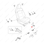10513769PHD|10513769PHD | Seat adjustment handle | MG parts | | | MG HS | MG GT | PartsFinds