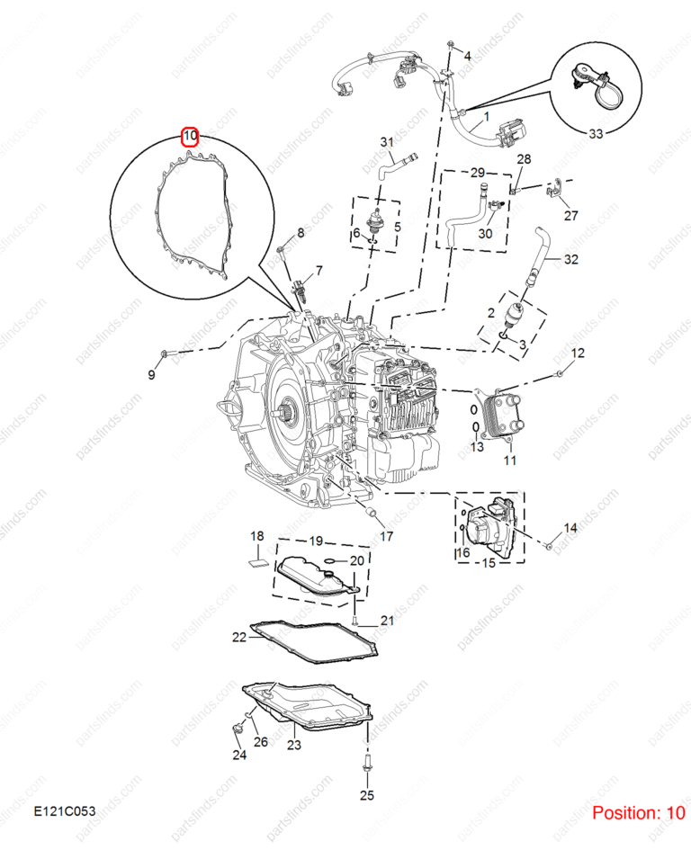 10514740|10514740 | Transmission housing gasket | MG parts | | | MG HS | MG5 | MG GT | PartsFinds
