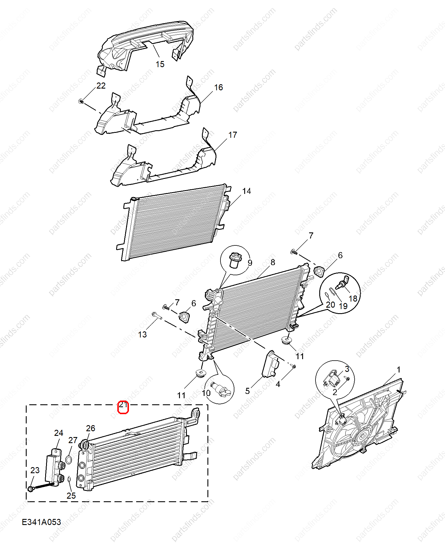 10563889|10563889 | Transmission Oil Cooler | MG parts | | | MG ZS | PartsFinds 10563889|10563889 | Transmission Oil Cooler | MG parts | | | MG ZS | PartsFinds