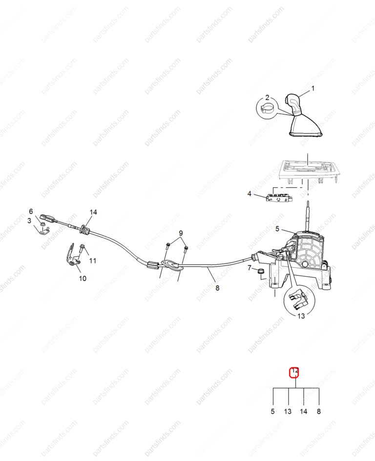 10577648|10577648 | Shift lever assembly | MG parts | | | MG6 | PartsFinds