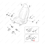 10582580CLB|10582580CLB | Seat adjustment handle | MG parts | | | MG5 | PartsFinds