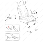 10582616CLB|10582616CLB | Seat adjustment handle | MG parts | | | MG5 | PartsFinds