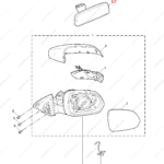 10601010|10601010 | Interior mirror | MG parts | | | MG ZS | PartsFinds