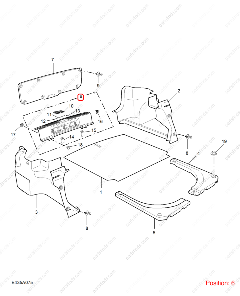 10614916NBC|10614916NBC | Rear spoiler trim | MG parts | | | MG5 | PartsFinds