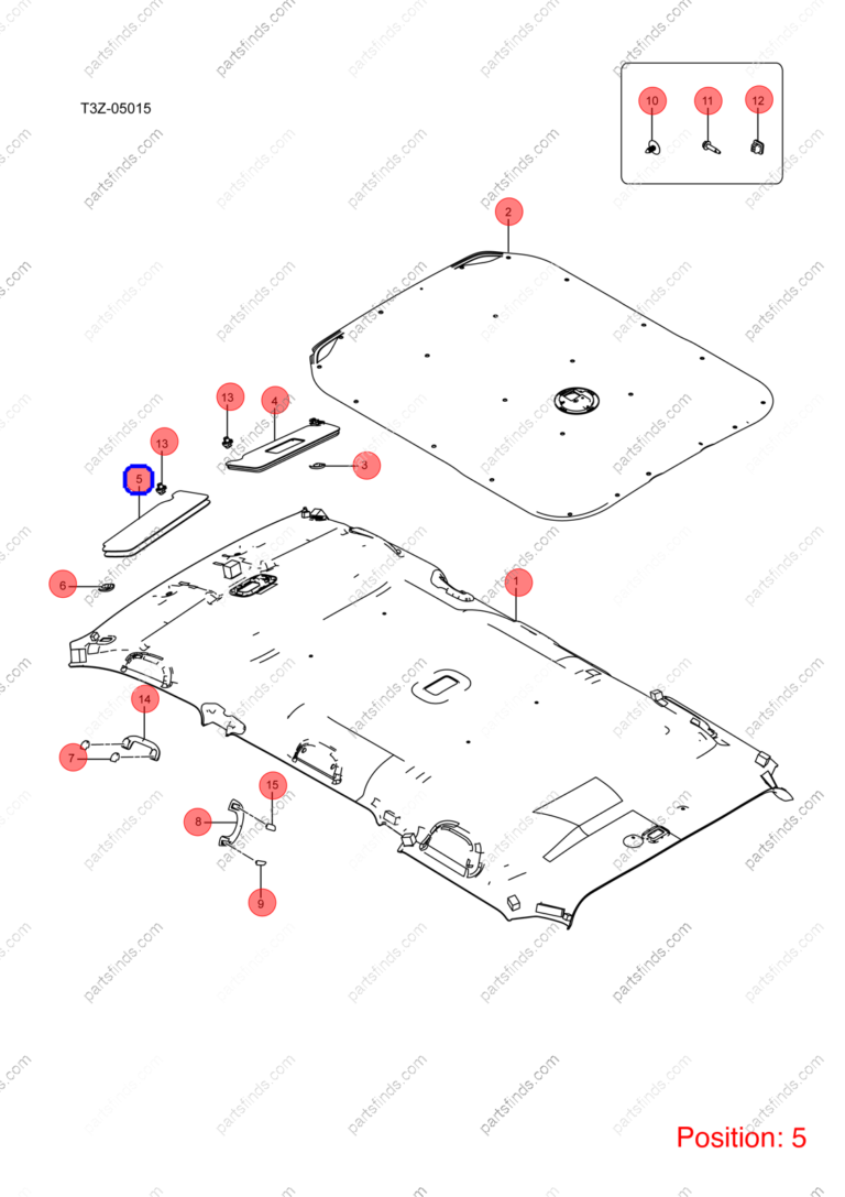 10617985-00|1061798500 | Sun visor | BYD parts | VB-8204010 | VB8204010 | eT3 | PartsFinds