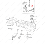 10619607|10619607 | Fuel Level Sensor | MG parts | | | MG HS | PartsFinds