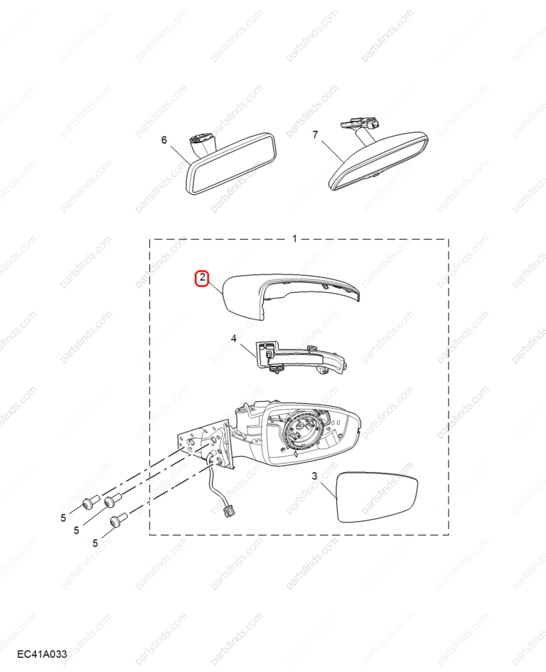 10623452SPRP|10623452SPRP | Rearview mirror cover | MG parts | | | MG5 | PartsFinds